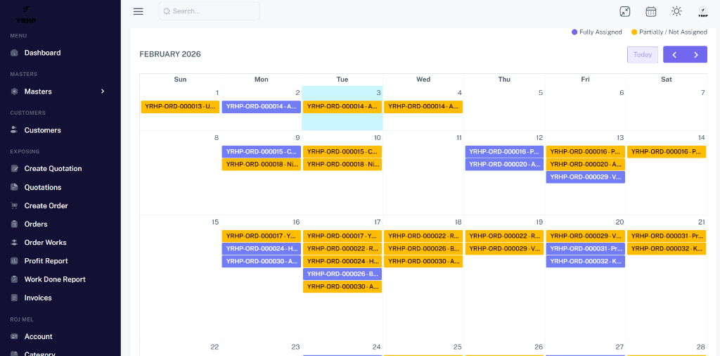 Drag and Drop Calendar