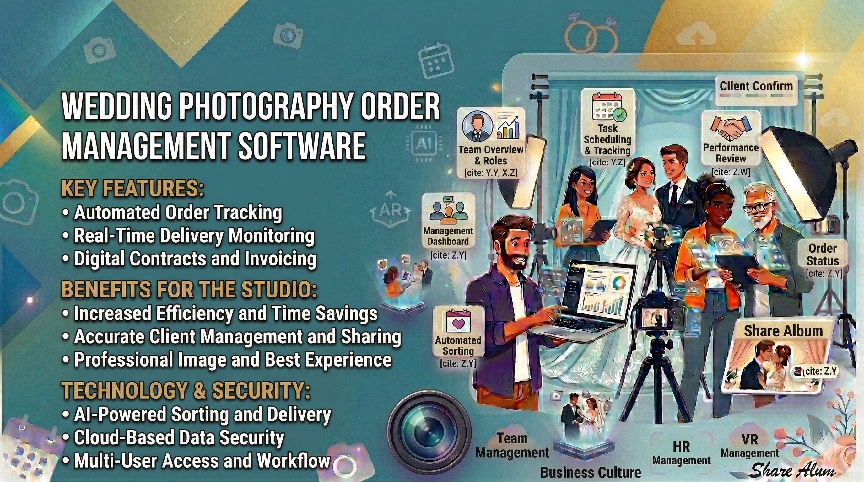 Wedding Photography Order Management Software