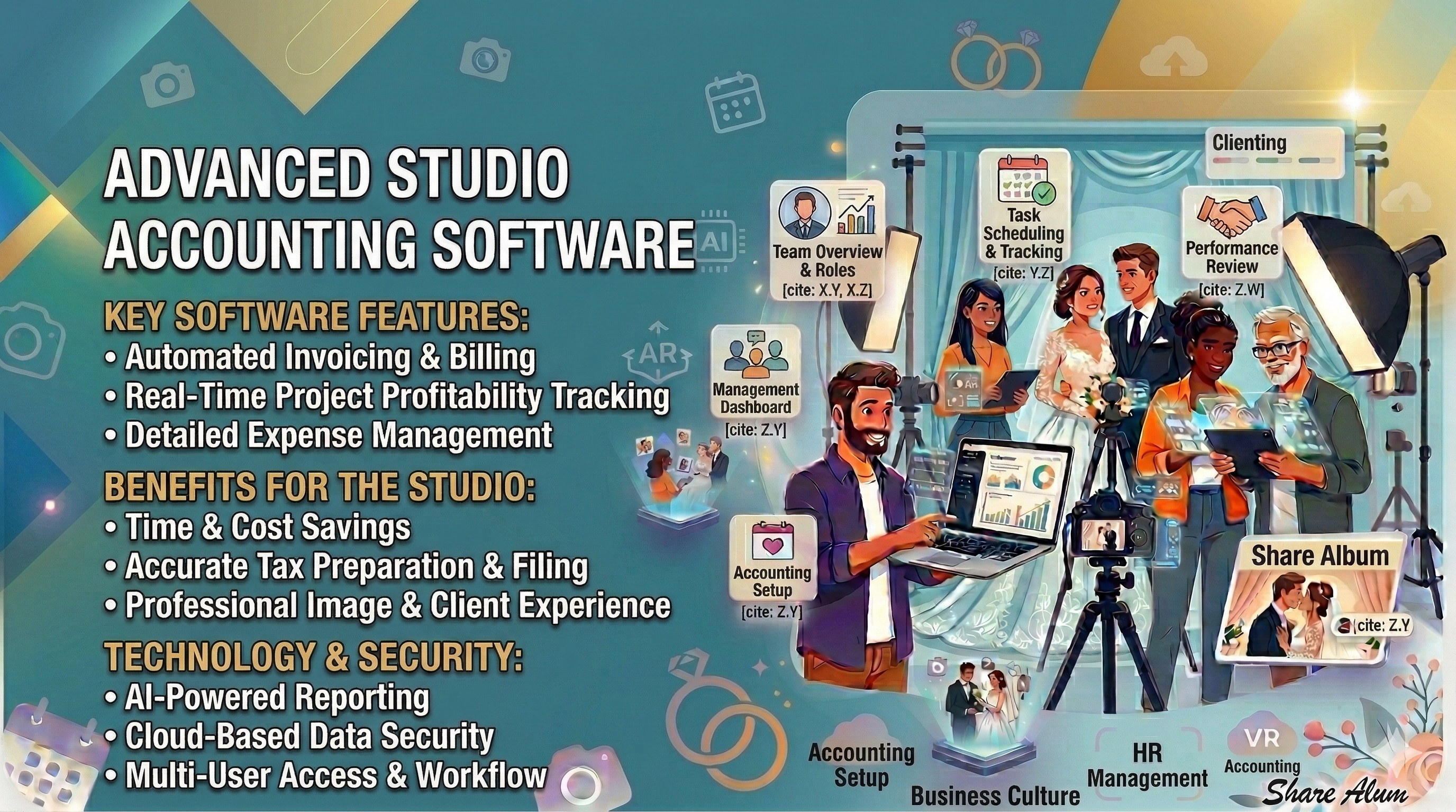 Advanced Studio Accounting Software for Photography Businesses