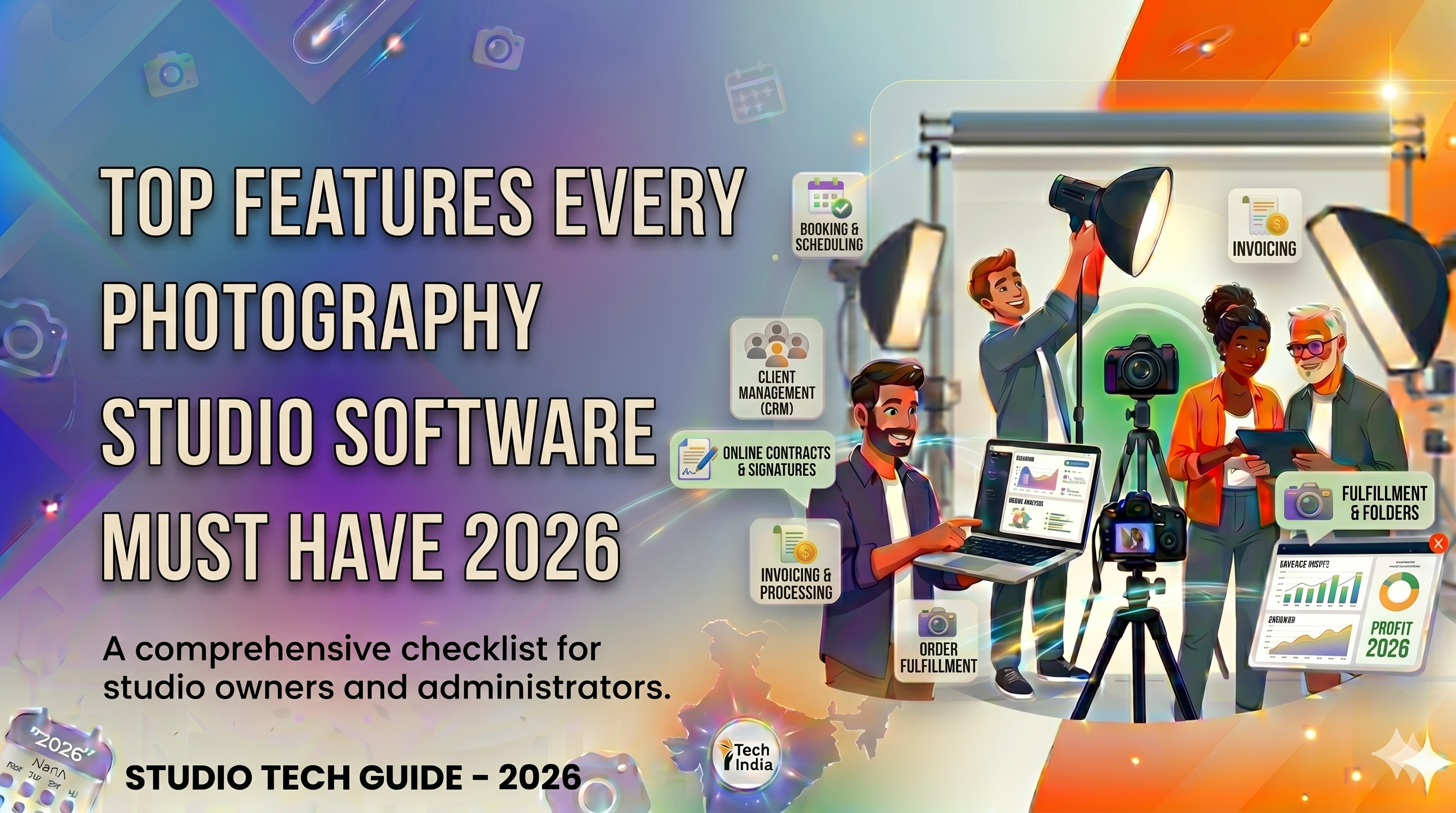 Top Features Every Photography Studio Software Must Have 2026