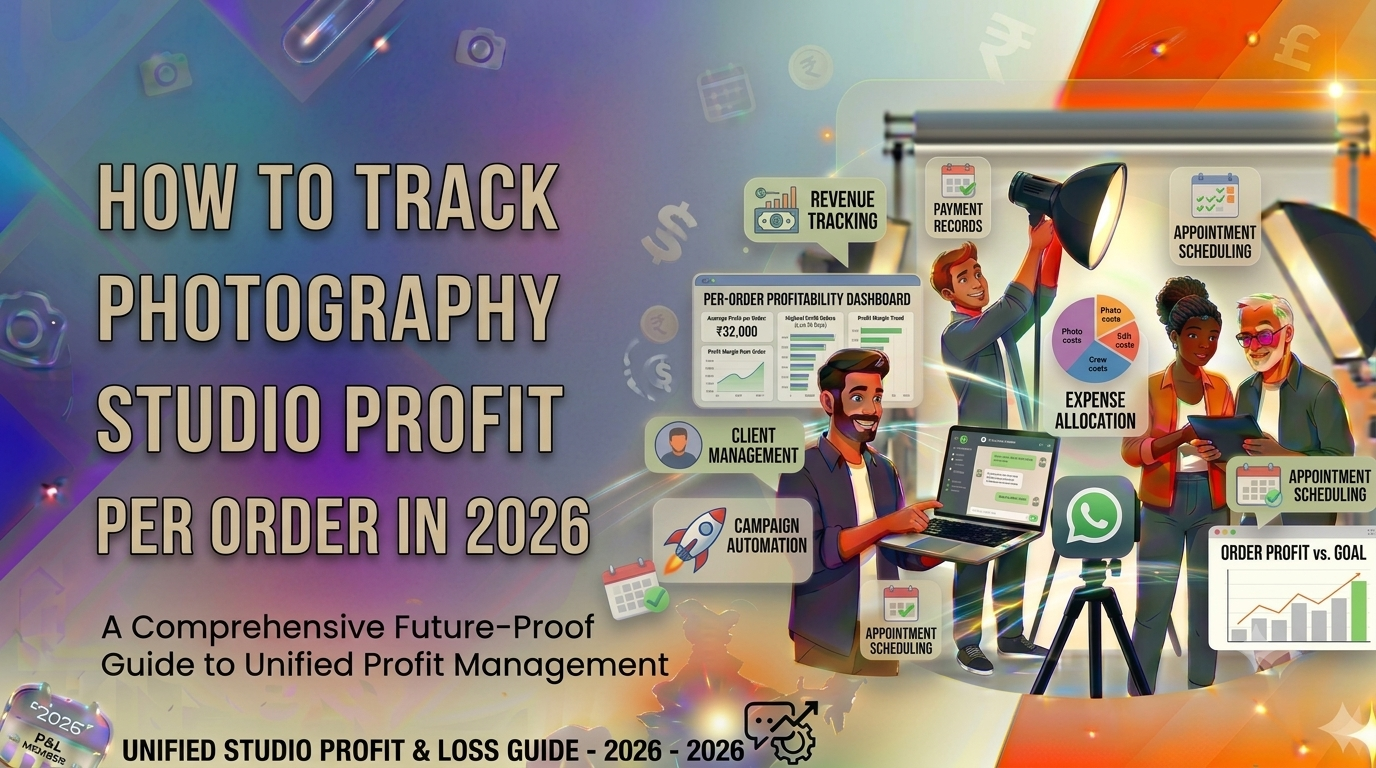 How to Track Photography Studio Profit Per Order in 2026